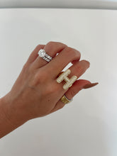 Load image into Gallery viewer, Kacee Bubble Initial Ring