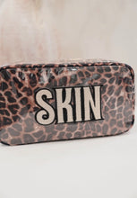 Load image into Gallery viewer, "Skin"- Leopard Clear Coat Travel Pouch