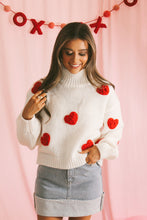 Load image into Gallery viewer, Hartley 3D Mock Neck Sweater