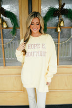 Load image into Gallery viewer, Hope E Boutique Varsity Crewneck