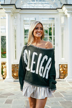 Load image into Gallery viewer, Sleigh Boat Neck Sweater