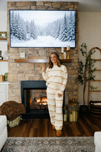 Load image into Gallery viewer, Harlow Striped Sweater Lounge Set