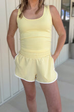 Load image into Gallery viewer, Sonnie Active Wear Shorts - Yellow