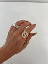 Load image into Gallery viewer, Kacee Bubble Initial Ring
