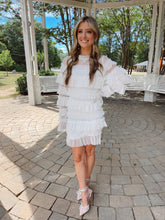 Load image into Gallery viewer, Love Story Tiered Mini Dress