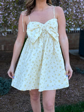 Load image into Gallery viewer, Gracie Bow Baby Doll Dress