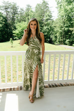 Load image into Gallery viewer, Cruising Along Satin Maxi Dress