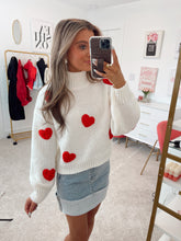 Load image into Gallery viewer, Hartley 3D Mock Neck Sweater