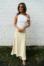 Load image into Gallery viewer, Goldie Satin Maxi Skirt