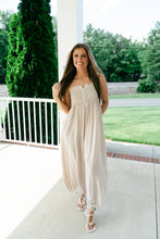 Load image into Gallery viewer, Raegan Smocked Button Front Jumpsuit