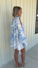 Load image into Gallery viewer, Madden Swing Mini Dress - Blue