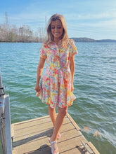 Load image into Gallery viewer, Carly Floral Button Up Dress