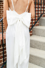 Load image into Gallery viewer, From This Moment Bow Jumpsuit