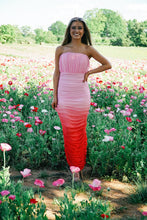 Load image into Gallery viewer, Poppy Fields Ombre Bodycon Dress