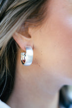 Load image into Gallery viewer, Haven Neutral Wide Hoops