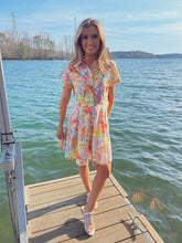 Load image into Gallery viewer, Carly Floral Button Up Dress