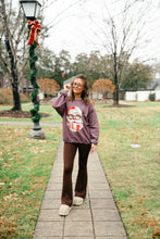 Load image into Gallery viewer, PREORDER St. Nick Patched Custom Crewneck