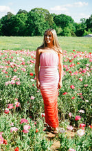 Load image into Gallery viewer, Poppy Fields Ombre Bodycon Dress