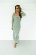 Load image into Gallery viewer, Feeling Fine Ruched Bodycon Dress