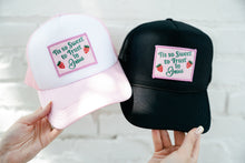 Load image into Gallery viewer, Tis So Sweet To Trust In Jesus Trucker Hat