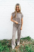 Load image into Gallery viewer, Mallie Leopard Two Piece Set