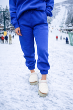 Load image into Gallery viewer, Aspen Fleece Sweatpants - Blue