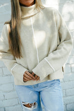 Load image into Gallery viewer, Loose Ends Turtle Neck Sweater