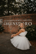 Load image into Gallery viewer, Going To The Chapel Tulle Mini Dress