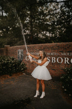 Load image into Gallery viewer, Going To The Chapel Tulle Mini Dress