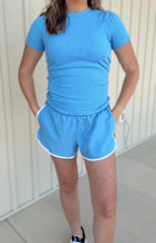 Load image into Gallery viewer, Skye Active Wear Shorts - Blue

