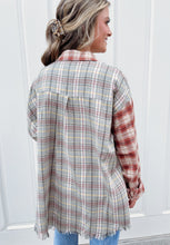Load image into Gallery viewer, Fall Prep Frayed Flannel
