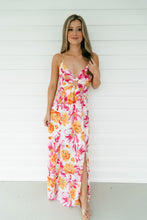 Load image into Gallery viewer, Coastal Feeling Floral Maxi Dress
