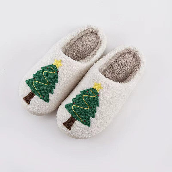 Oh Christmas Tree Holiday Slippers