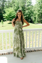 Load image into Gallery viewer, Cruising Along Satin Maxi Dress
