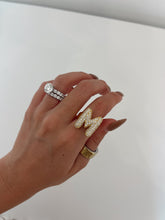 Load image into Gallery viewer, Kacee Bubble Initial Ring
