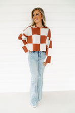 Load image into Gallery viewer, Cinnamon Crunch Cropped Sweater
