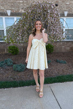 Load image into Gallery viewer, Gracie Bow Baby Doll Dress
