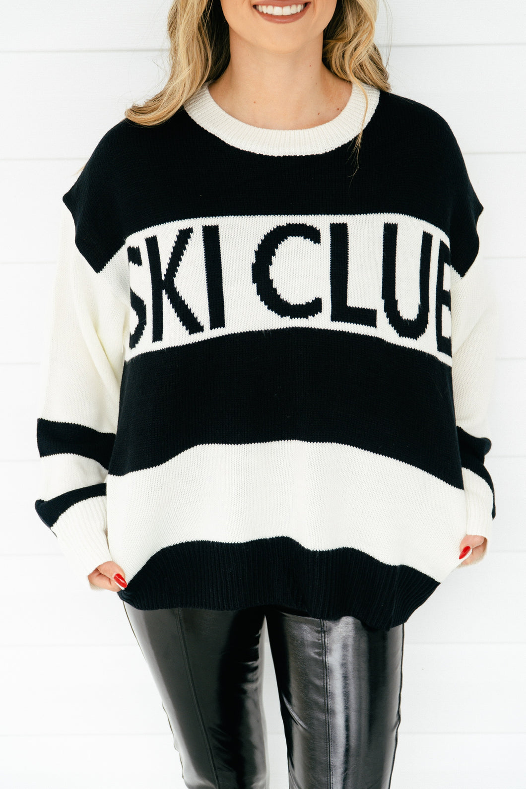 Ski Club Neutral Sweater