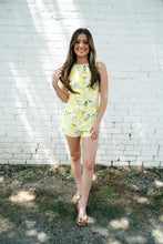 Load image into Gallery viewer, Letty Boat Neck Lemons Romper
