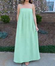 Load image into Gallery viewer, Luca Pleated Midi Dress - Mint

