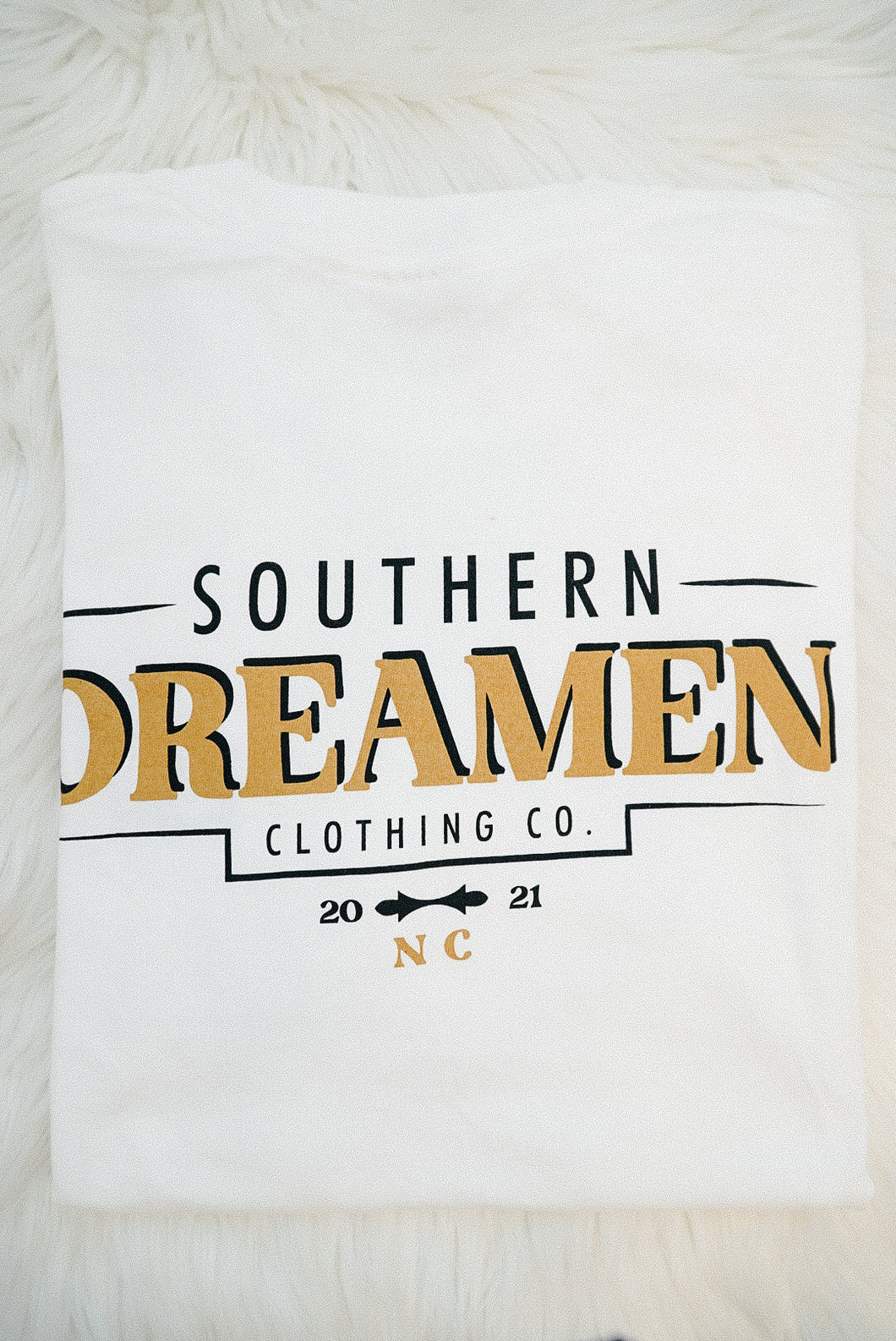 Southern Dreamen Logo Tee - White