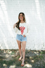 Load image into Gallery viewer, Saylor Knit Lobster Sweater
