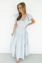 Load image into Gallery viewer, Something Blue Tiered Maxi Dress
