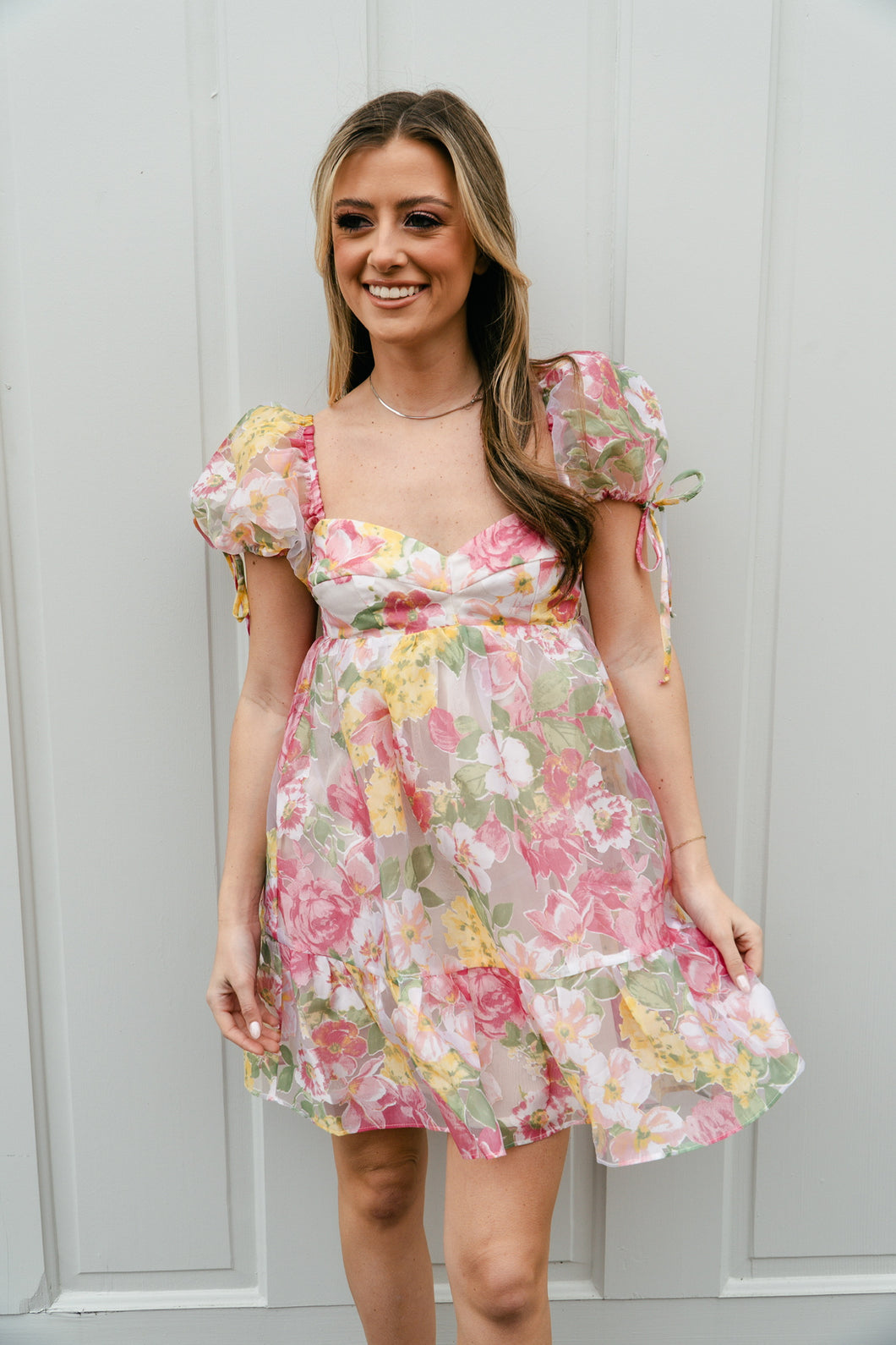 Garden Party Baby Doll Dress