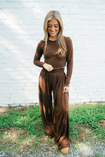 Load image into Gallery viewer, Staying In Lounge Wear Set - Brown
