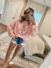 Load image into Gallery viewer, Gia Anchor Knit Sweater
