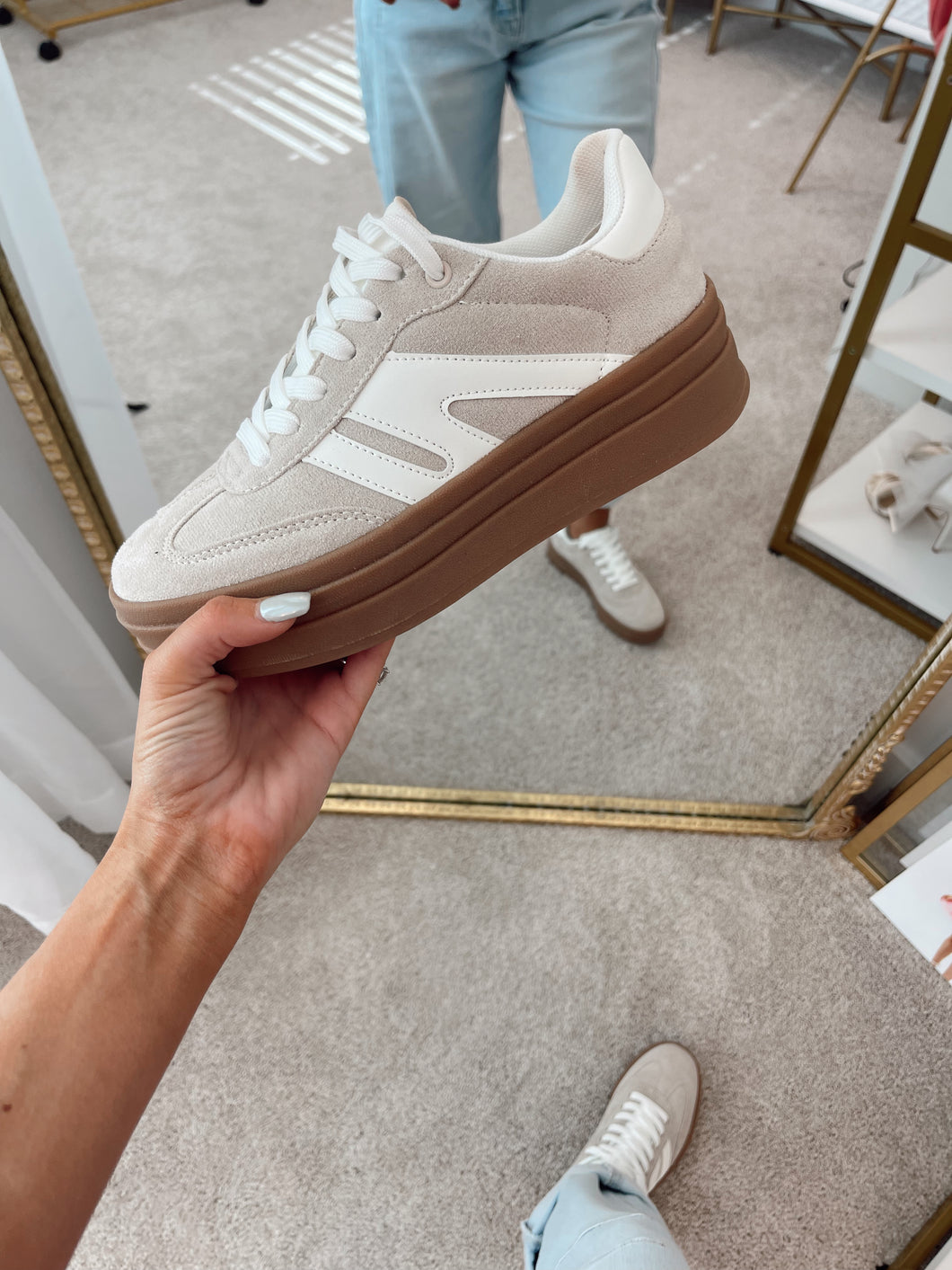 Shay Color Block Platform Sneaker