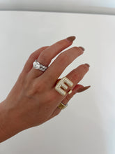 Load image into Gallery viewer, Kacee Bubble Initial Ring
