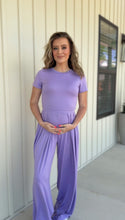 Load image into Gallery viewer, Mallie Two Piece Lounge Set - Lilac
