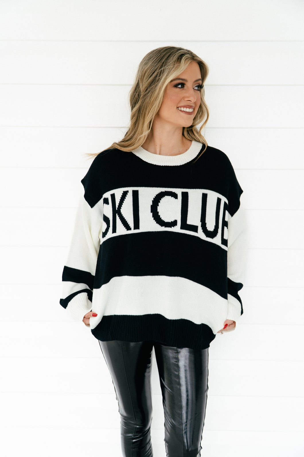 Ski Club Neutral Sweater